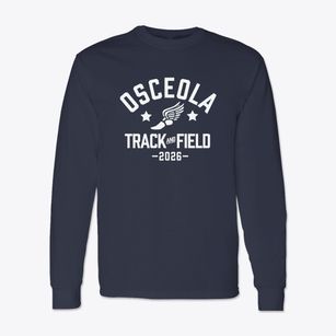 Osceola High School Track and Field Classic Long Sleeve T-Shirt