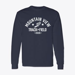 Mountain View Elementary School Track and Field Classic Long Sleeve T-Shirt