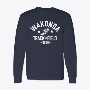 Wakonda Elementary School Track and Field Classic Long Sleeve T-Shirt