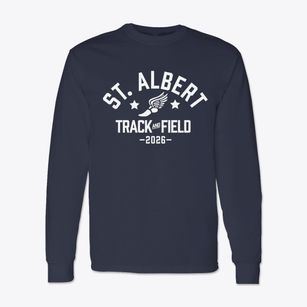 St Albert The Great Parish Track and Field Classic Long Sleeve T-Shirt