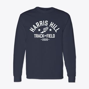 Harris Hill Elementary School Track and Field Classic Long Sleeve T-Shirt