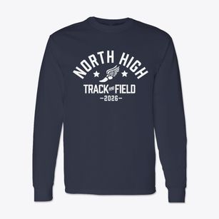 North High Track and Field Classic Long Sleeve T-Shirt