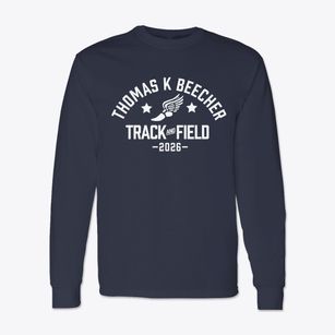 Thomas K Beecher Elementary School Track and Field Classic Long Sleeve T-Shirt