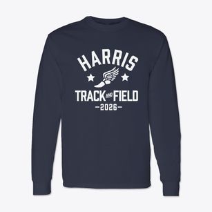 Harris Elementary School Track and Field Classic Long Sleeve T-Shirt