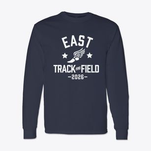 East Junior High School Track and Field Classic Long Sleeve T-Shirt
