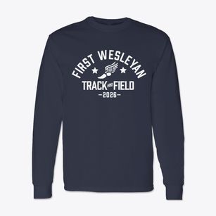 First Wesleyan Christian School Track and Field Classic Long Sleeve T-Shirt
