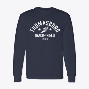 Thomasboro Elementary School Track and Field Classic Long Sleeve T-Shirt
