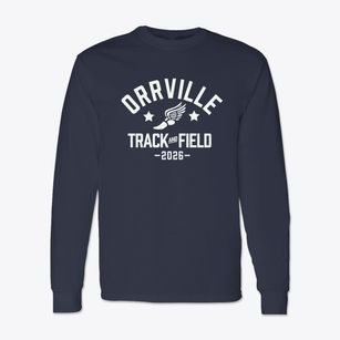 Orrville Junior High School Track and Field Classic Long Sleeve T-Shirt