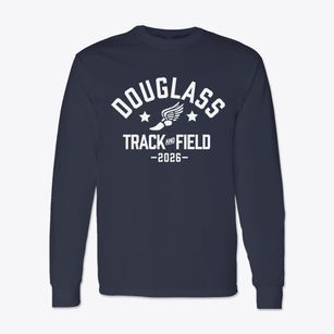 Douglass Junior High School Track and Field Classic Long Sleeve T-Shirt