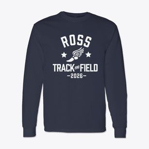 Ross High School Track and Field Classic Long Sleeve T-Shirt