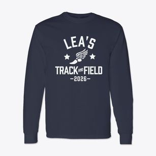 Lea's Christian School Track and Field Classic Long Sleeve T-Shirt