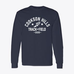 Cookson Hills Christian School Track and Field Classic Long Sleeve T-Shirt