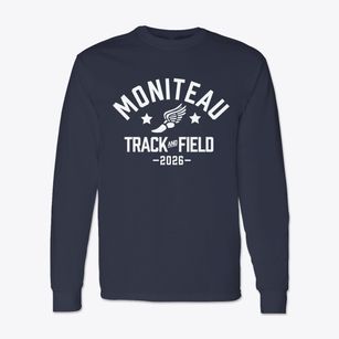 Moniteau High School Track and Field Classic Long Sleeve T-Shirt