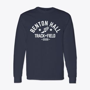 Benton Hall High School Track and Field Classic Long Sleeve T-Shirt
