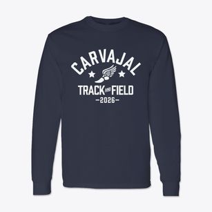 Carvajal Elementary School Track and Field Classic Long Sleeve T-Shirt