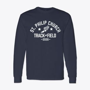 St Philip Church Track and Field Classic Long Sleeve T-Shirt