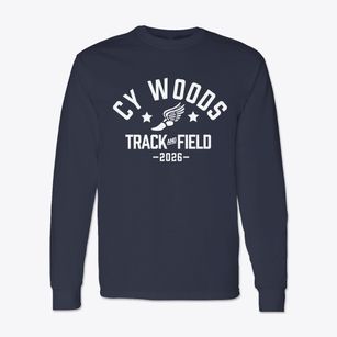 Cy Woods High School Track and Field Classic Long Sleeve T-Shirt