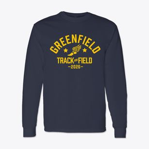 Greenfield Middle School Track and Field Classic Long Sleeve T-Shirt