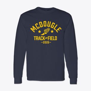 Mcdougle Elementary School Track and Field Classic Long Sleeve T-Shirt