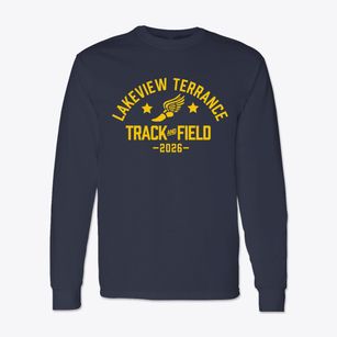 Lakeview Terrance Elementary School Track and Field Classic Long Sleeve T-Shirt
