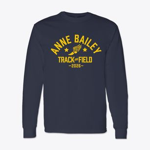 Anne Bailey Elementary School Track and Field Classic Long Sleeve T-Shirt