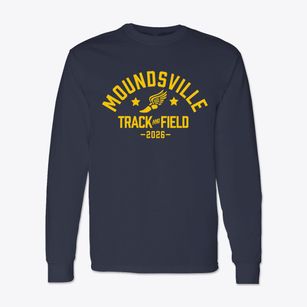Moundsville Junior High School Track and Field Classic Long Sleeve T-Shirt
