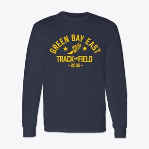 East High School Track and Field Classic Long Sleeve T-Shirt