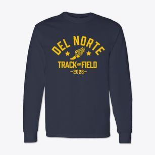 Del Norte High School Track and Field Classic Long Sleeve T-Shirt