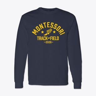 Montessori School Of San Diego Track and Field Classic Long Sleeve T-Shirt