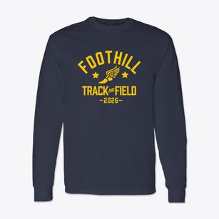 Foothill Elementary School Track and Field Classic Long Sleeve T-Shirt
