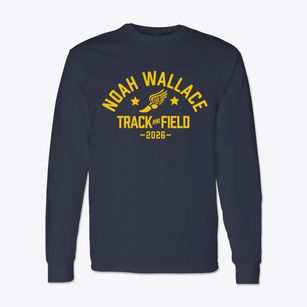 Noah Wallace Elementary School Track and Field Classic Long Sleeve T-Shirt