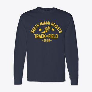 South Miami Heights Elementary School Track and Field Classic Long Sleeve T-Shirt