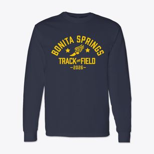 Bonita Springs Middle School Track and Field Classic Long Sleeve T-Shirt