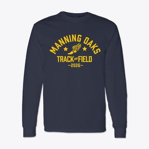 Manning Oaks Elementary School Track and Field Classic Long Sleeve T-Shirt