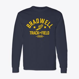 Bradwell School Of Excellence Track and Field Classic Long Sleeve T-Shirt