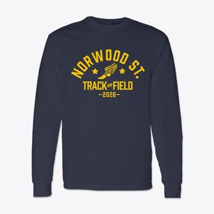 Norwood St. Track and Field Classic Long Sleeve T-Shirt