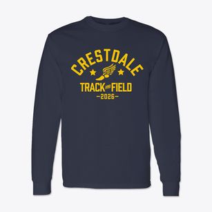 Crestdale Elementary School Track and Field Classic Long Sleeve T-Shirt