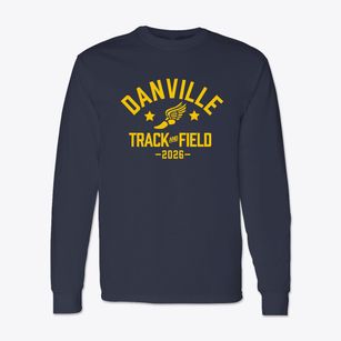 Danville Community School Track and Field Classic Long Sleeve T-Shirt