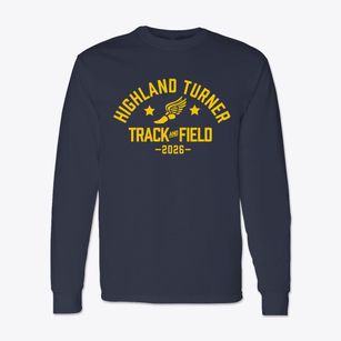 Highland Turner Elementary School Track and Field Classic Long Sleeve T-Shirt