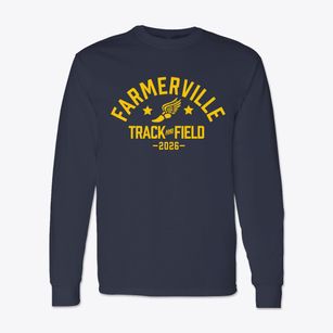 Farmerville Junior High School Track and Field Classic Long Sleeve T-Shirt