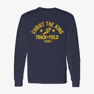 Christ The King School Track and Field Classic Long Sleeve T-Shirt