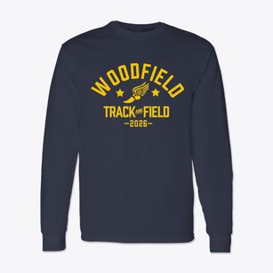 Woodfield Elementary School Track and Field Classic Long Sleeve T-Shirt