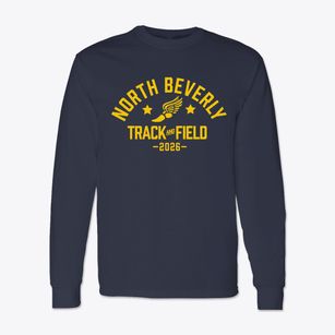 North Beverly Elementary School Track and Field Classic Long Sleeve T-Shirt