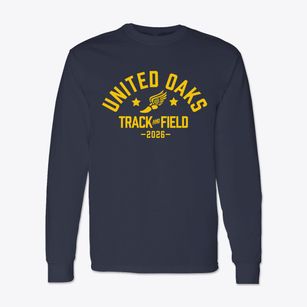 United Oaks Elementary School Track and Field Classic Long Sleeve T-Shirt