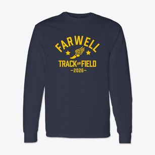 Farwell High School Track and Field Classic Long Sleeve T-Shirt