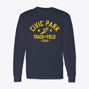 Civic Park Elementary School Track and Field Classic Long Sleeve T-Shirt