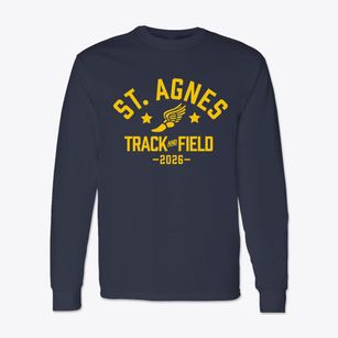 St. Agnes Elementary School Track and Field Classic Long Sleeve T-Shirt