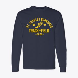 St Charles Borromeo Parish Track and Field Classic Long Sleeve T-Shirt