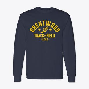 Brentwood High School Track and Field Classic Long Sleeve T-Shirt