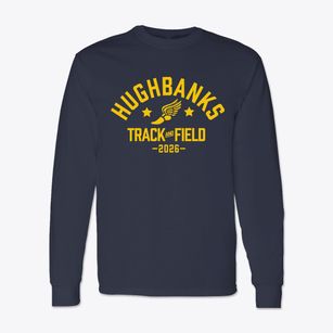 Hughbanks Elementary School Track and Field Classic Long Sleeve T-Shirt